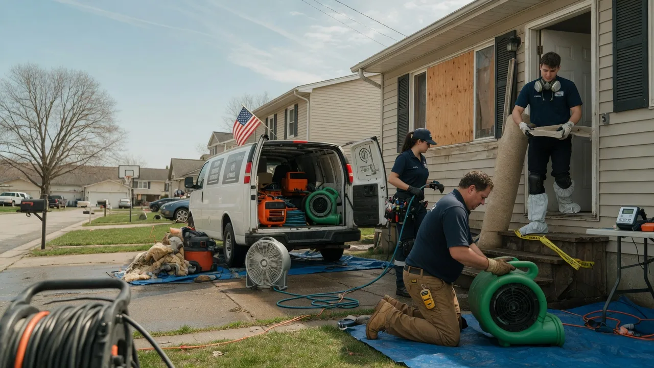 Water Damage Restoration in Chandlers Valley, PA near me